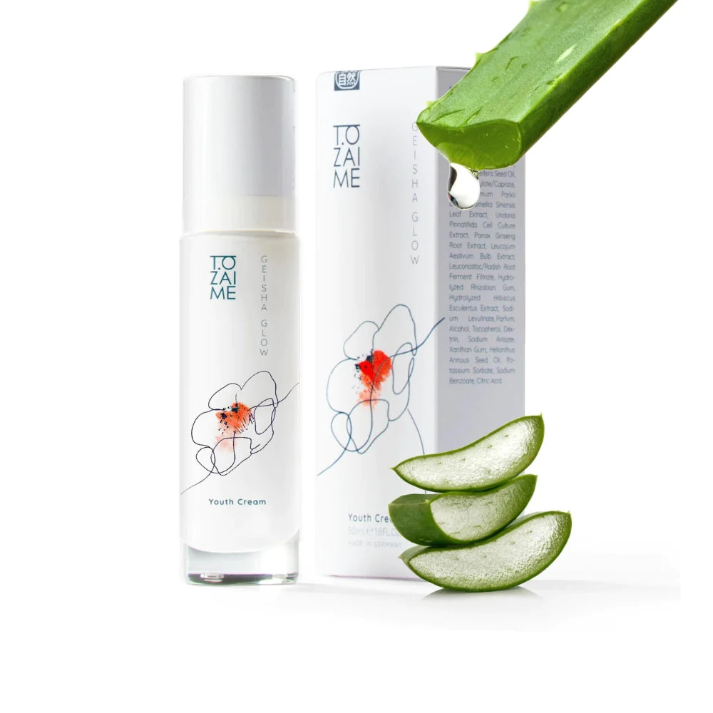 Wir verwenden echten Aloe Vera Saft statt Wasser, was antibakteriell und entzündungshemmend wirkt.